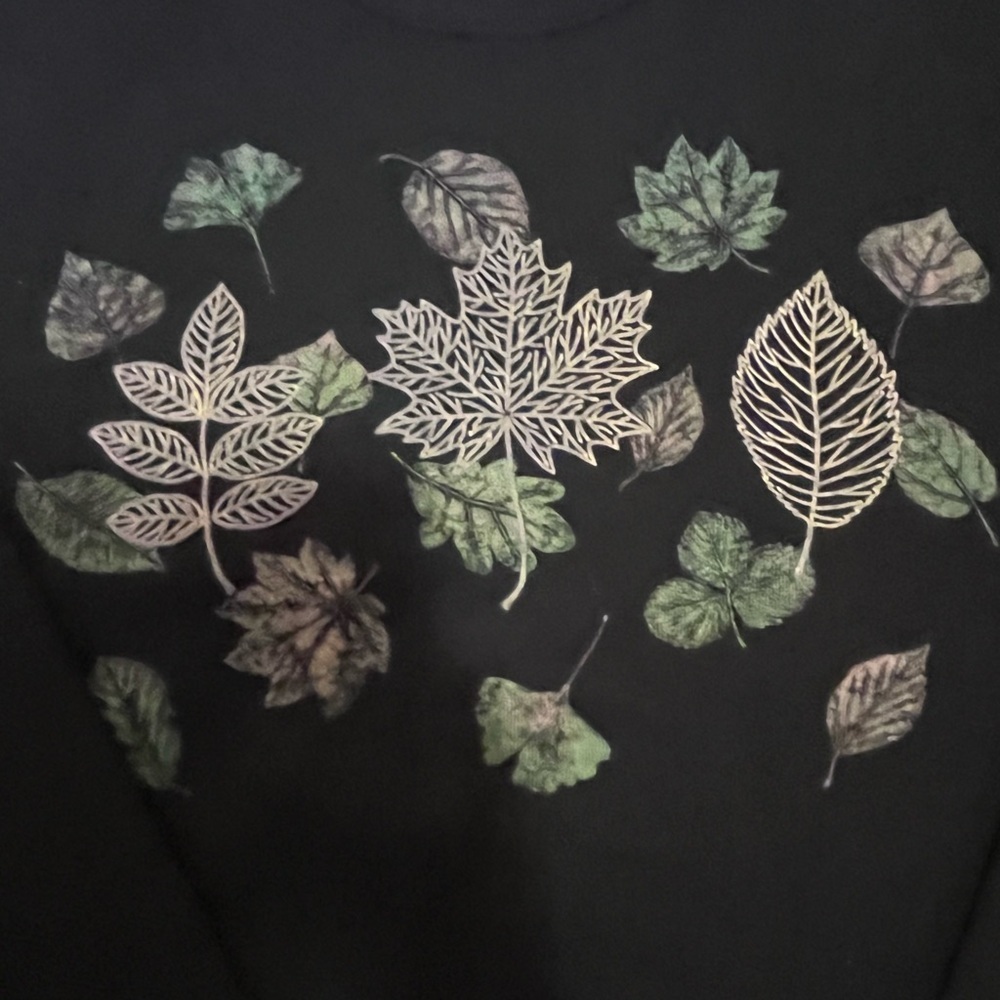 Purple vintage crewneck #Floral #Vintage #Gramacore - Picture 3 of 5